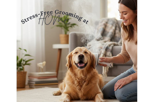 Gentle Steam Grooming for a Cleaner Home & Happier Pet
