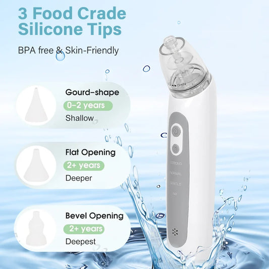 Newborn Baby Nasal Aspirator Suck Out Prevent Nasal Congestion
