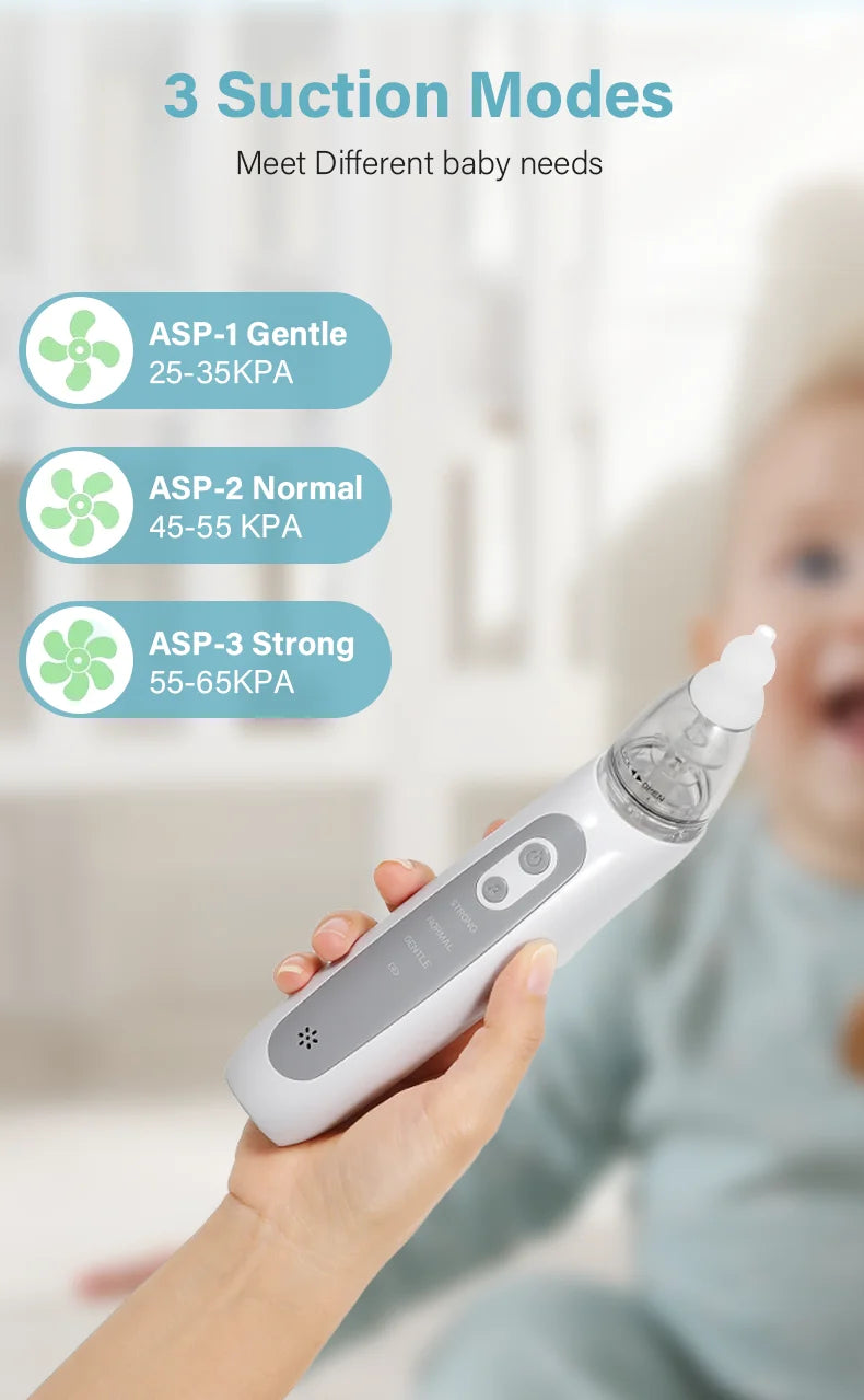 Newborn Baby Nasal Aspirator Suck Out Prevent Nasal Congestion