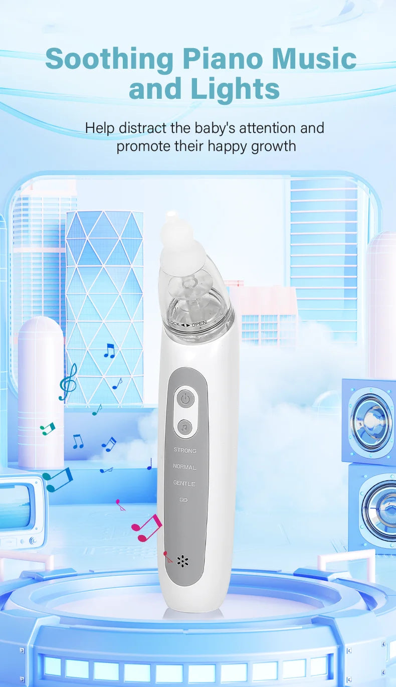 Newborn Baby Nasal Aspirator Suck Out Prevent Nasal Congestion