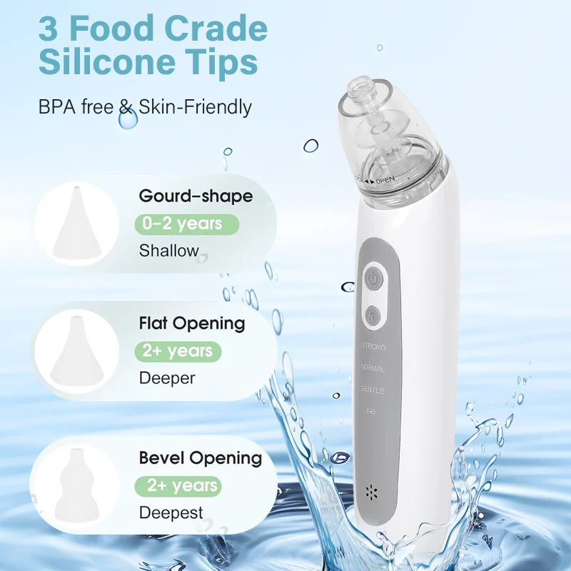 Newborn Baby Nasal Aspirator Suck Out Prevent Nasal Congestion