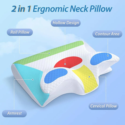 SleepCloud Memory Contour Neck Pillow