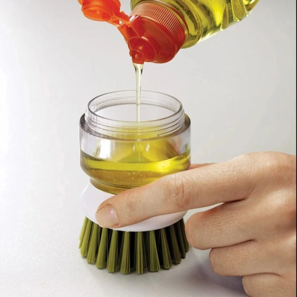 QuickGrip Soap Dish Brush Set
